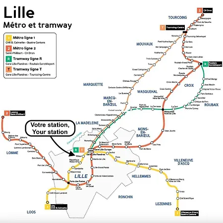 Appartamento Charming Rooftop In Old Lille!